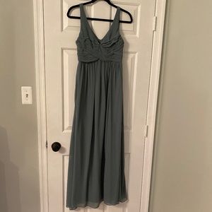 Bump friendly bridesmaids dress